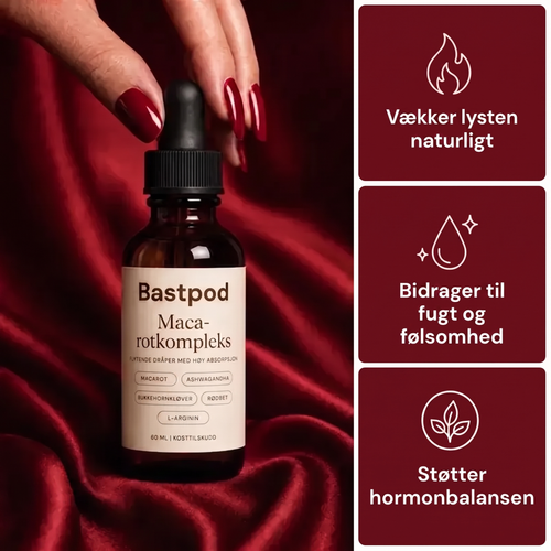 Maca-rod-kompleks – Hormonel balance & støtte til lysten hos kvinder